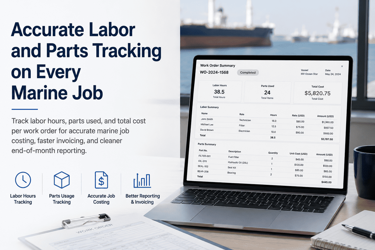 labor-parts-tracking-marine-maintenance